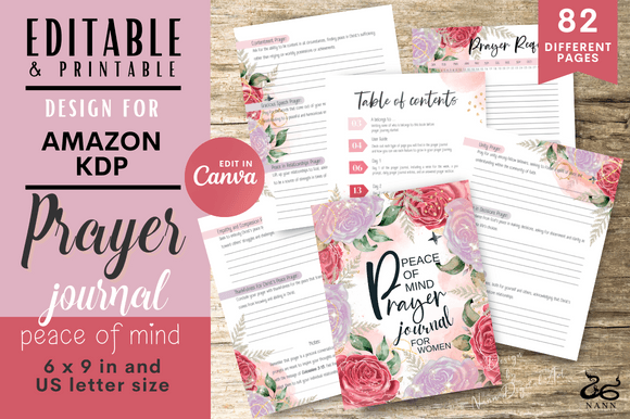 Download Prayer Journal/ Peace of Mind/ Interiors - Premium Resources